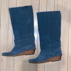 Blue suedes Camper boots